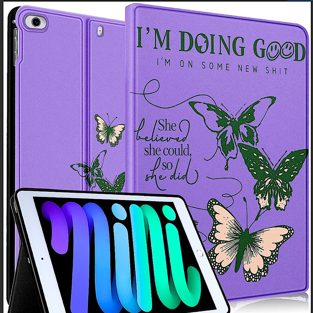 NWT T Swift inspired purple iPad‎ mini (1-5) case